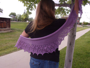 Hearts and Flowers Shawl pattern