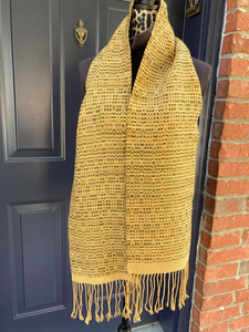 Tiger Eye Overshot scarf
