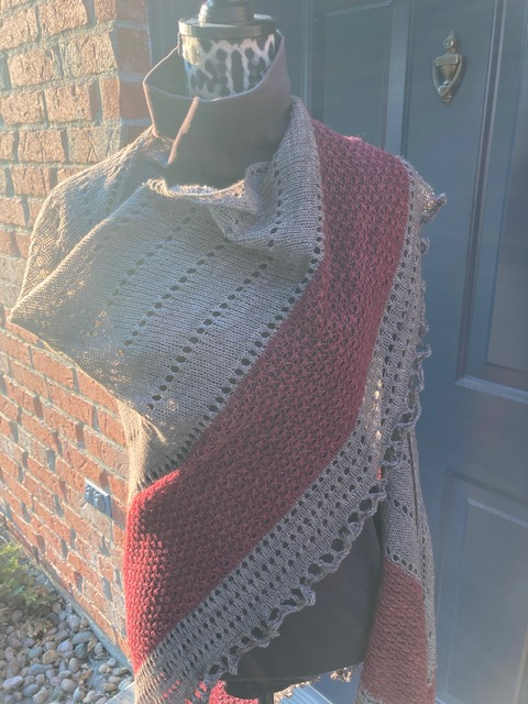 K.I.S.S. shawl pattern