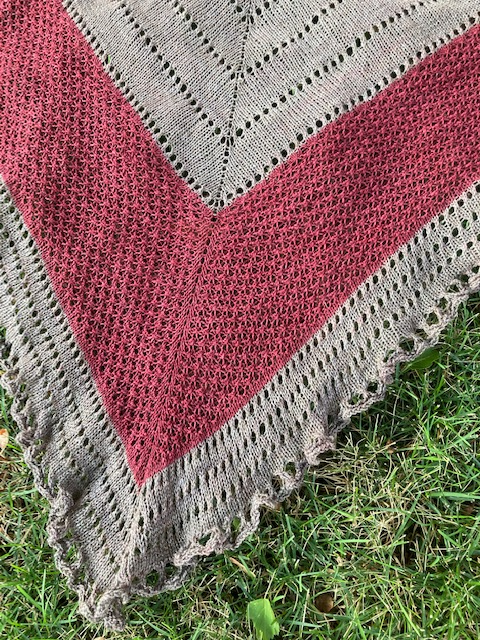 K.I.S.S. shawl pattern