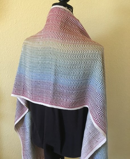 Rainbow Waves Wrap