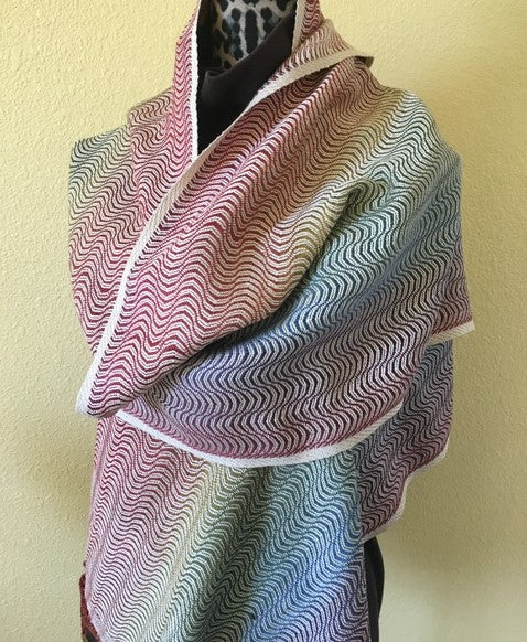 Rainbow Waves Wrap