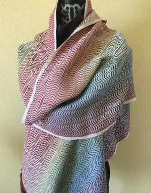 Rainbow Waves Wrap