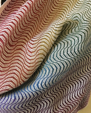 Rainbow Waves Wrap