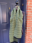 Chevron Overshot scarf